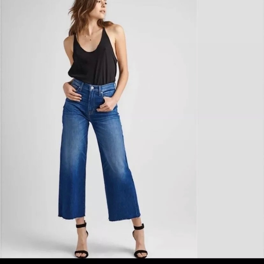 Hudson Holly High Rise Wide Leg Crop